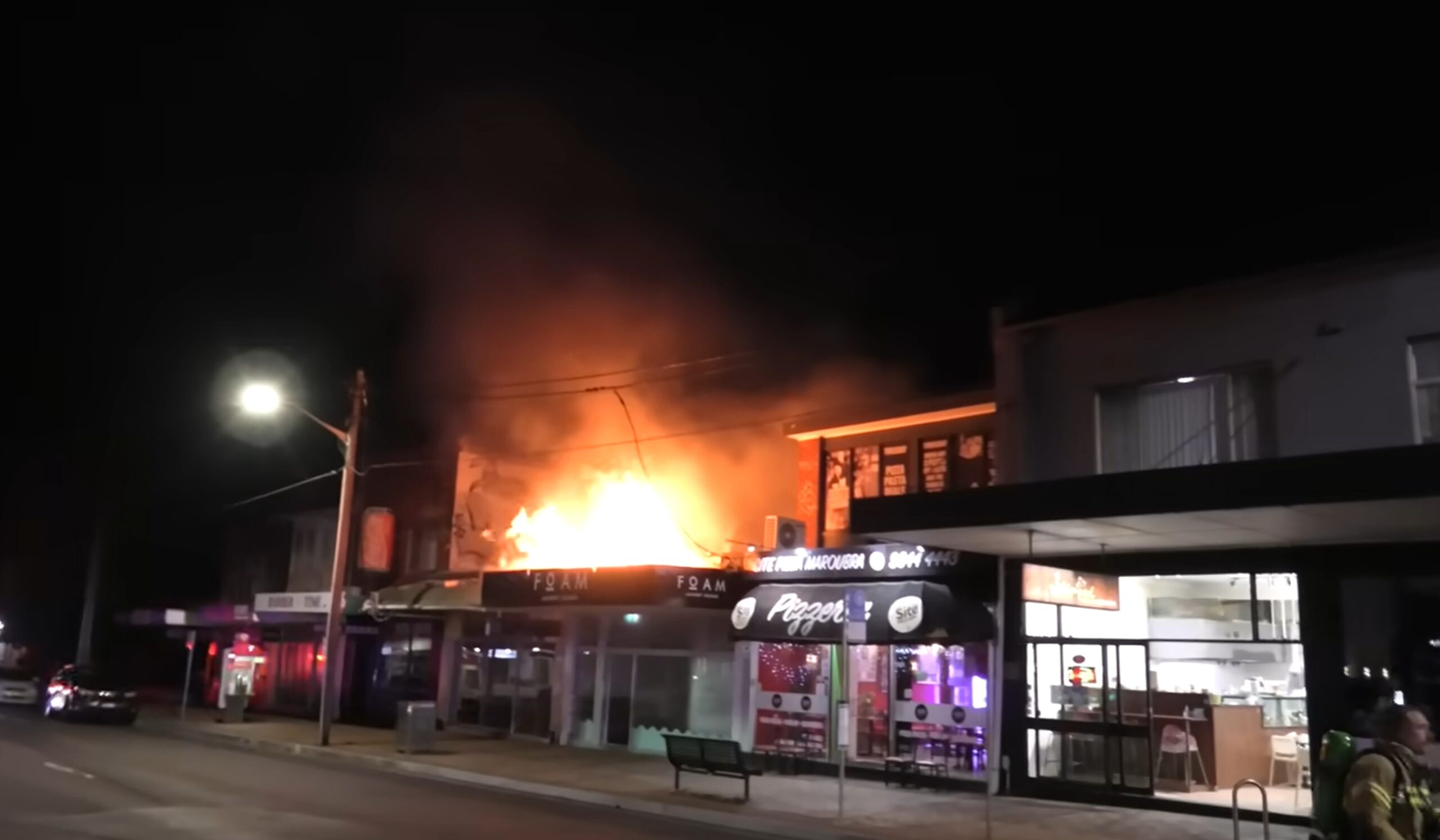 Commercial Fire, Sydney, New South Wales, Australia