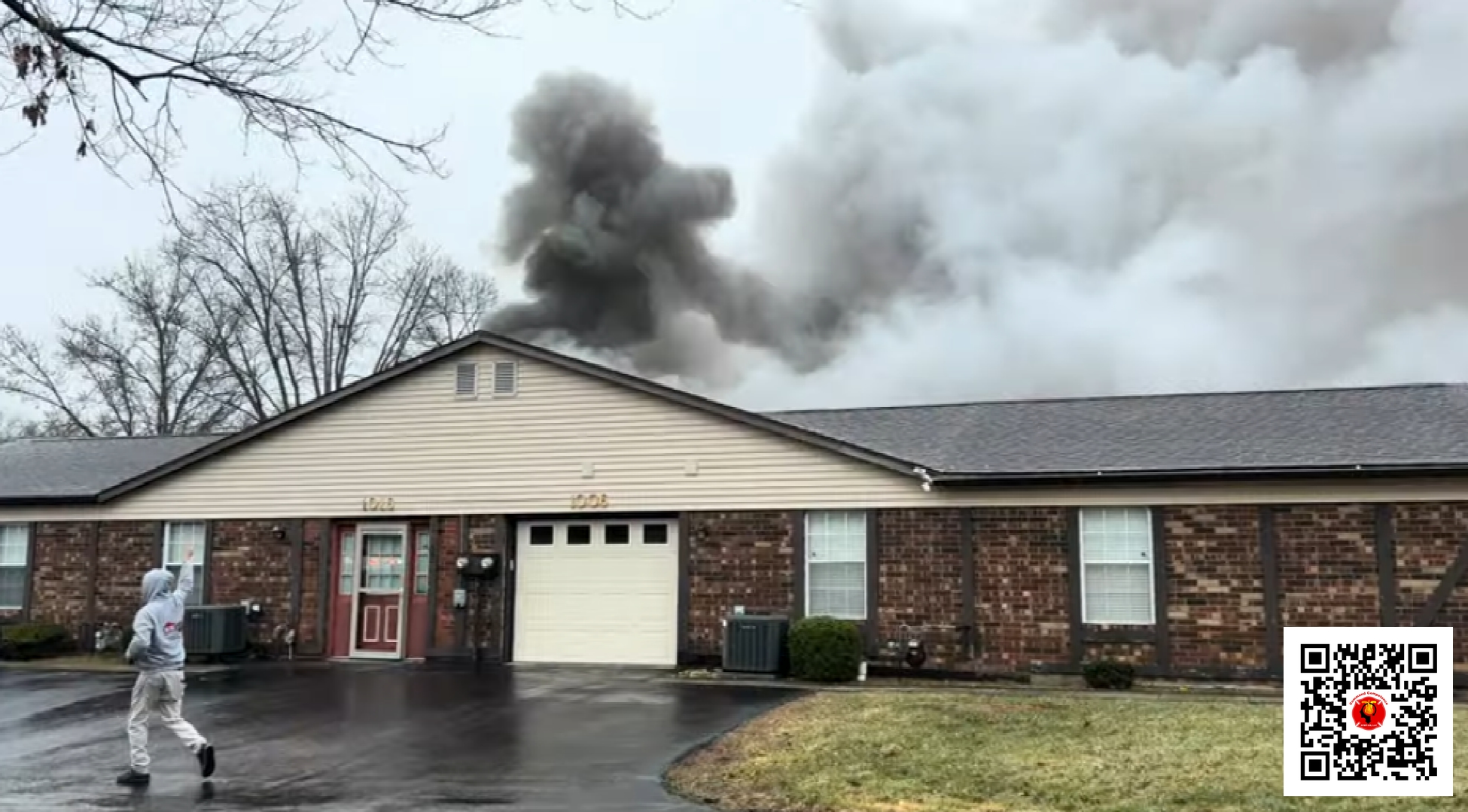 Residential fire tactical decision game conditions on arrival.